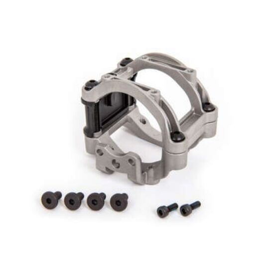 Motor mount, aluminum (upper and lowe r)/ motor mount spacer/ hardware