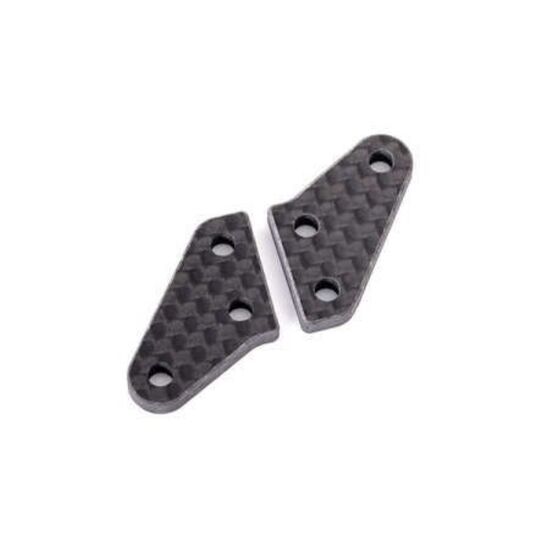 Steering block arms, carbon fiber (2) (fits #9635 series & 9637 series ste ering blocks)