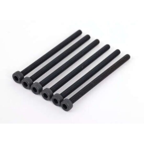 Screws, 3x45mm cap-head machine (hex drive) (6)