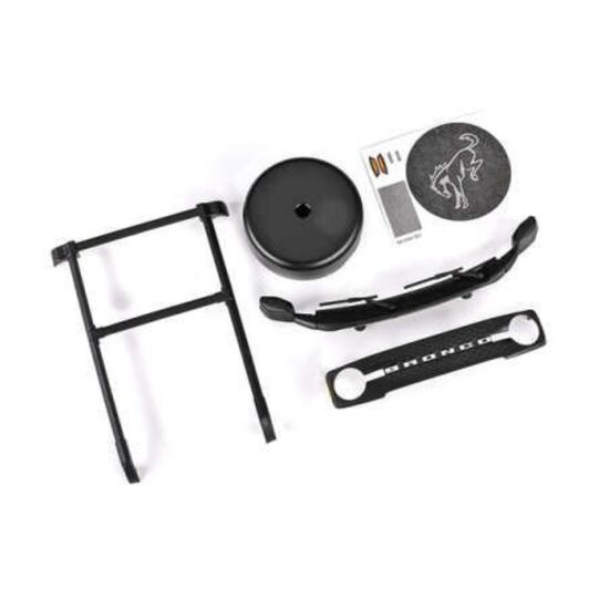 Roof rack/ spare tire cover/ cowl/ gr ille (fits #9711 body)
