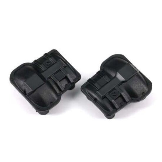 Differential cover, front or rear (bl ack) (2)