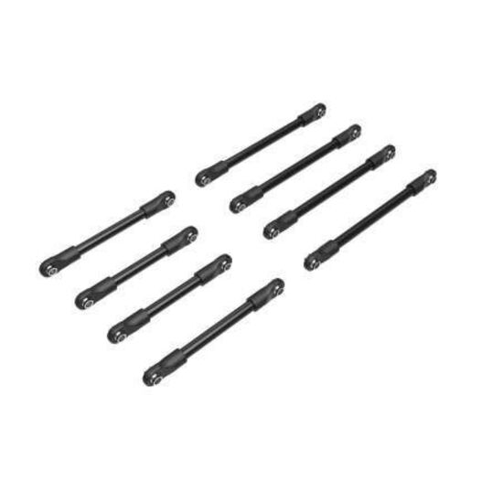 Suspension link set, steel (includes 4x53mm front lower links (2), 4x46mm front upper links (2), 4x68mm rear lo