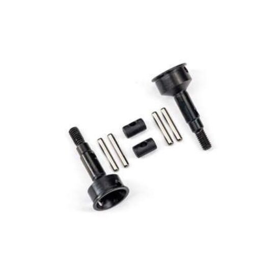 Stub axle, front (2)/ cross pins (2)/ drive pins (4)