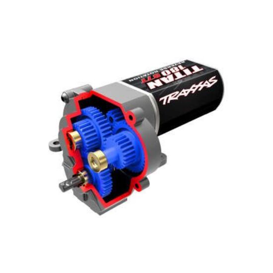 Transmission, complete (speed gearing ) (9.7:1 reduction ratio) (includes T itan 87T motor)