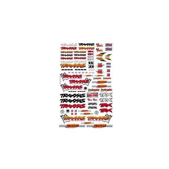 OFFICIAL TRAXXAS DECALS (6-COL