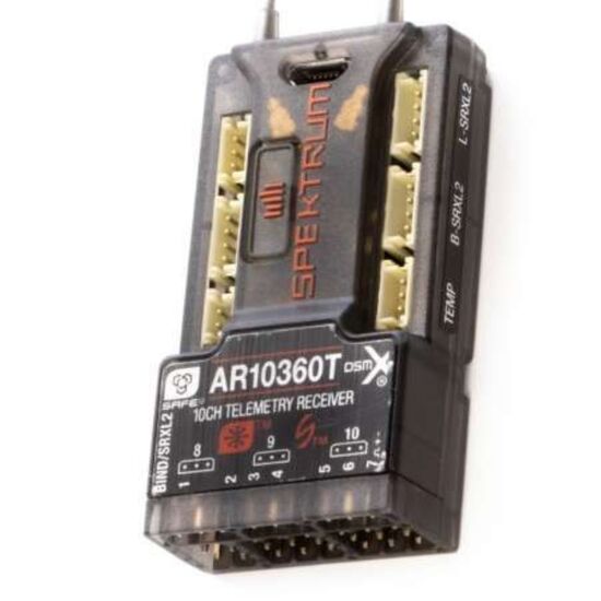 RECEPTEUR AIR 10360T 10CH DSMX AS3X & SAFE Telemetry Receiver, 2 image