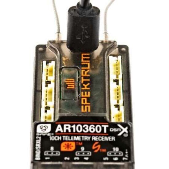 RECEPTEUR AIR 10360T 10CH DSMX AS3X & SAFE Telemetry Receiver, 3 image