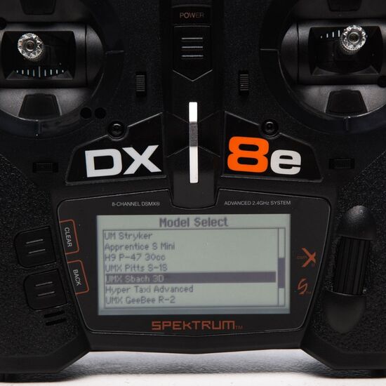 RADIO AIR DX8e 8CH DSMX SEULEMENT Emetteur, 3 image