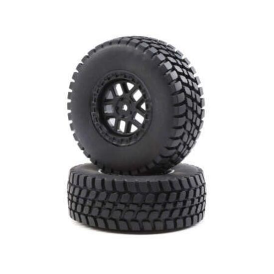 1/10 Alpine Front/Rear 2.2/3.0 Pre-Mo unted Tires, 12mm Hex (2): Baja Rey