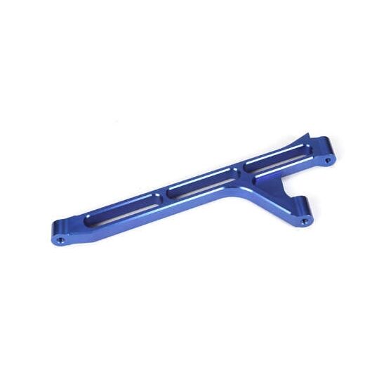 Alum Front Chassis Brace, Blue: 5T