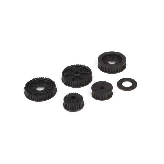 TLR 22 Set poulies guidage et diff.