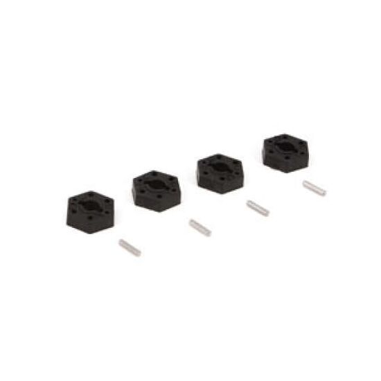 ECX 1:18 4WD Set dÔÇÖhexagones de roues