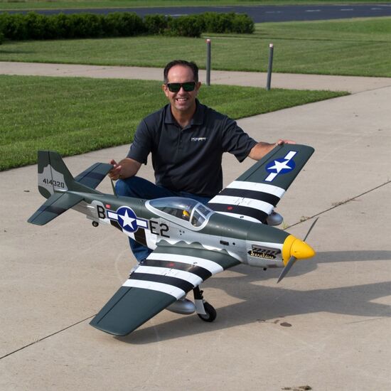 AVION P51D Mustang 1760mm EP-GP/ARF * PRIX NET/NET SANS RABAIS, 6 image
