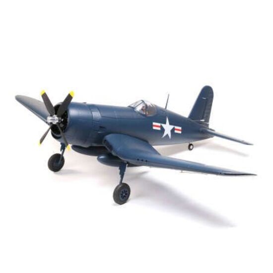 LEMEFL18550-AVION F4U-4 Corsair 1220mm EP BNF a/AS3X, SAFE Select