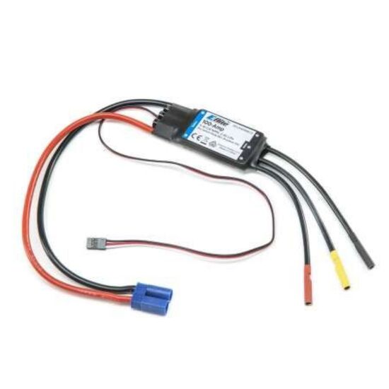 LEMEFLA10100EC5-VARIAT. 100-Amp Pro Switch-Mode 5A BEC Brushless ESC