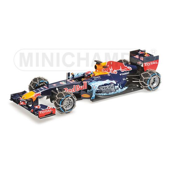 RED BULL Racing TAG-Heuer RB7 1:18 Max Verstappen Kitzbühl 14.01.2016Snow Demonstration Run