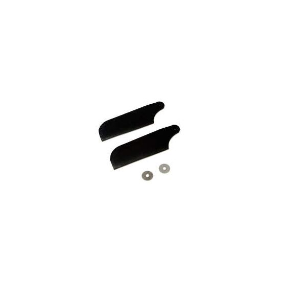 Tail Rotor Blade Set: B450 Schwarz