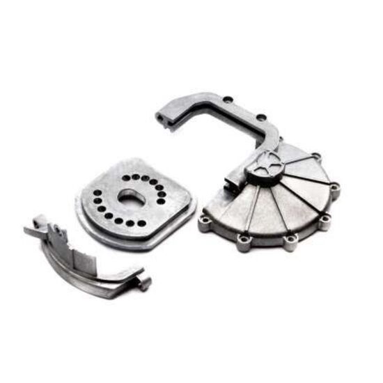 SCX6 Motor Plate & Clamp