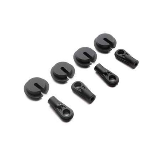 SCX6 Shock End & Spring Cup (4)