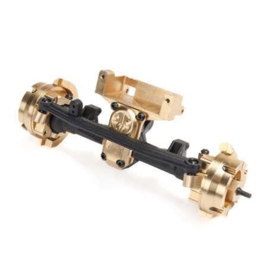 Hex Hub, Brass 1.0g (2): SCX24, AX24, 3 image