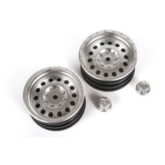 1.9 Method MR307 Hole Wheel Satin Sil ver (2pcs)