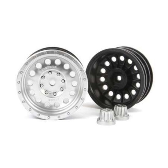 1.9 Method MR307 Hole Wheel Satin Sil ver (2pcs), 2 image