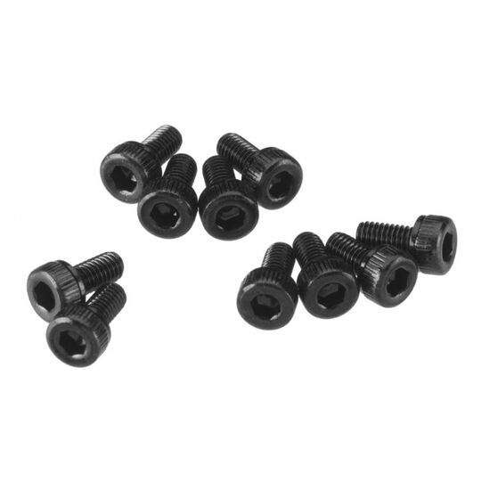AXA083 Cap Head M3x6mm Black Oxide (1 0)