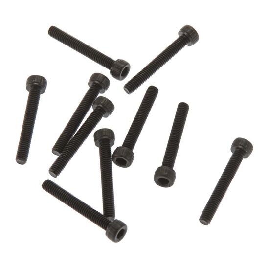 AX31399 M2.6x18mm Cap Head Screw Blac k (10)