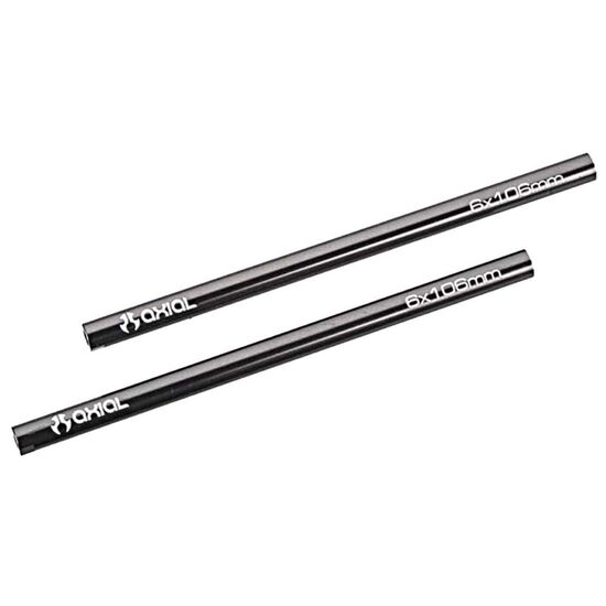 AX30516 Threaded Alum Pipe 6x106mm Gr ey (2)
