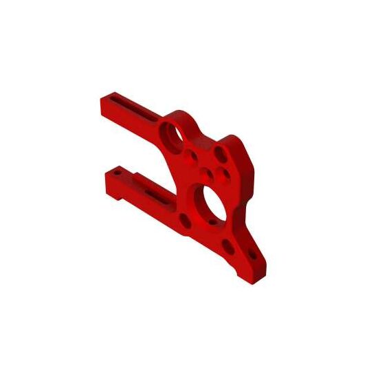 Aluminum Motor Plate (Red), 2 image