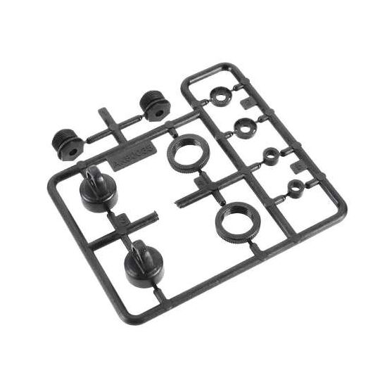 AX80035 10mm Shock Caps Parts Tree, 3 image