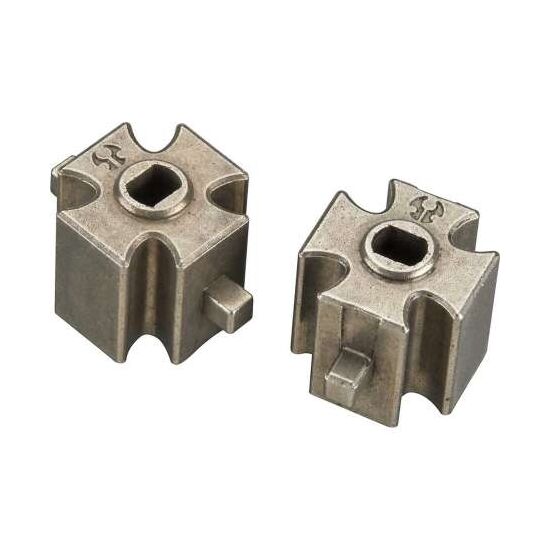 AX30530 Front Skid Plates Alum Silver, 2 image
