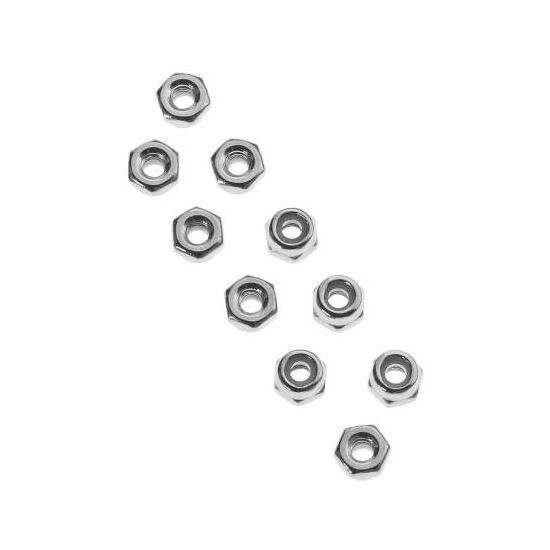 Nylon Locknut M4 Black (10), 3 image