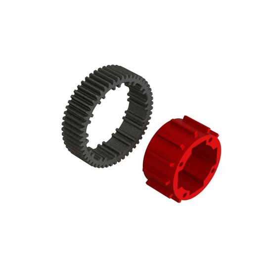 Aluminum Center Diff Case Set (1 Diff )