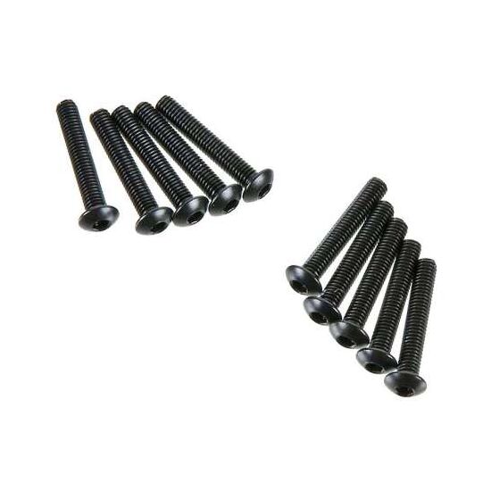 AXA119 Hex Socket Button Head M3x20mm (10), 3 image