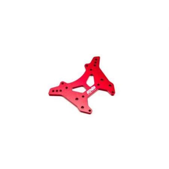 Front Shock Tower CNC 7075 T6 Aluminu m L Red, 3 image