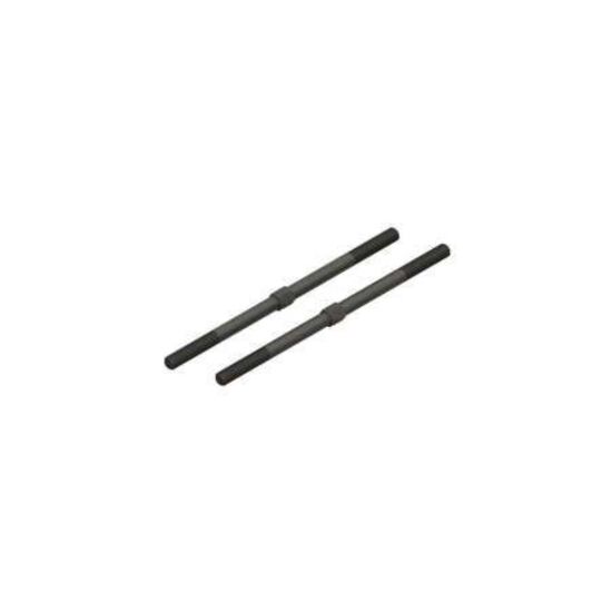 Steel Turnbuckle M6x130mm (Black) (2)