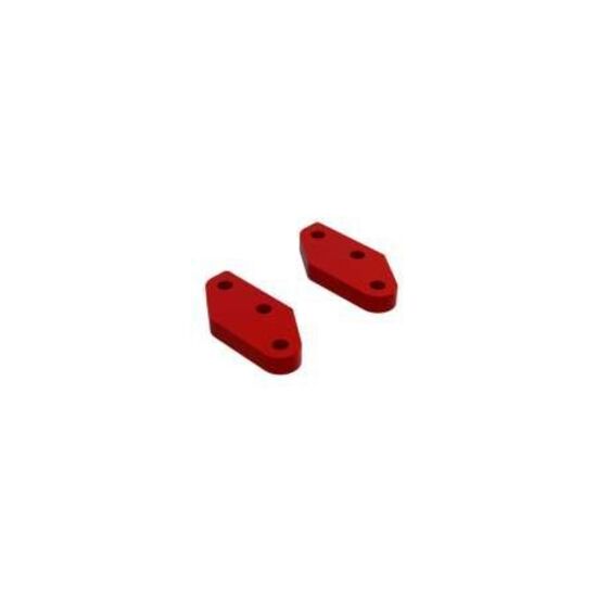 Aluminum Steering Plate A (Red) (2)