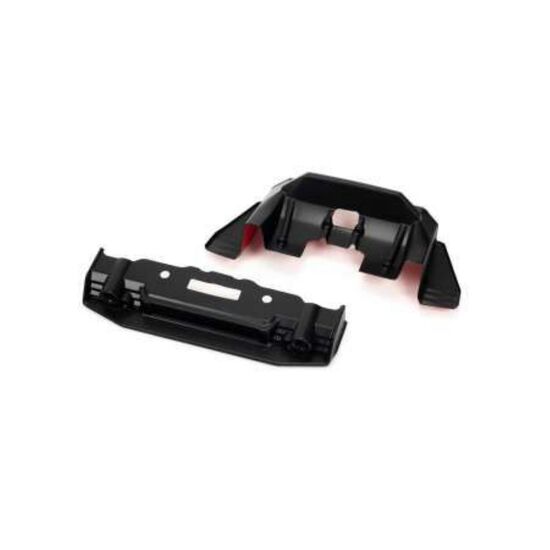 FELONY Painted Splitter And Diffuser Black/Red, 2 image