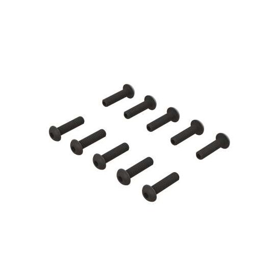 Flanged Button Head Screw M4x20mm (6)