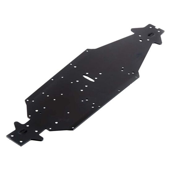 AR320197 Chassis Aluminum LWB Silver/ Blue Kraton