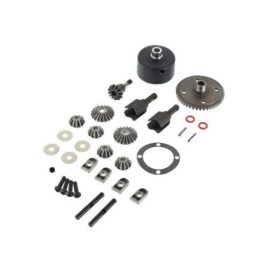 AR220028 Diff Set Front/Rear 43T Stra ight Typhon, 3 image