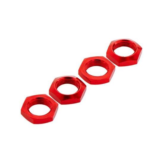 Aluminum Wheel Nut 17mm Red Nero (4), 3 image