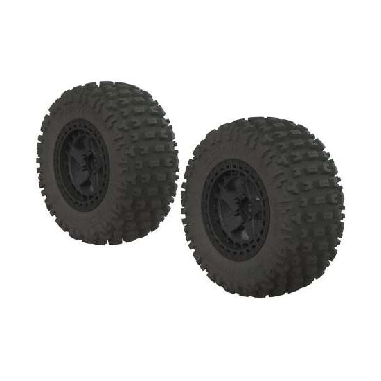 AR550042 Fortress SC Tire Set Glued B lack (2), 3 image