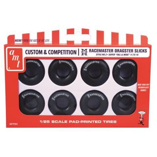 M&H Racemasters Jumbo Drag Slicks Tire Pack