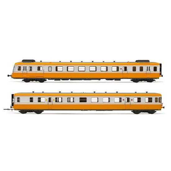 SNCF RGP2 D-Triebzug 2-teilig orange/met. Ep.IV