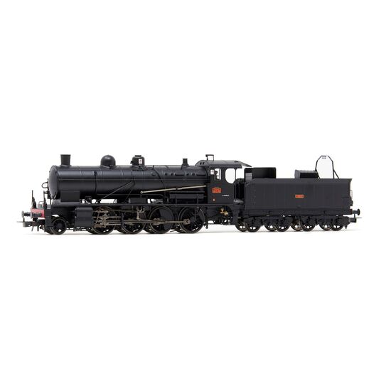 SNCF Locomotive à vapeur 140 C 158 OUEST noire Ep. III DC