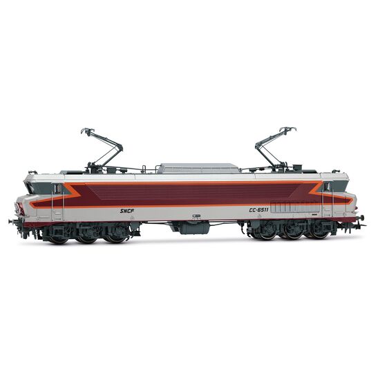 SNCF Locomotive électrique CC 6511 argentée Mistral Ep.IV DC