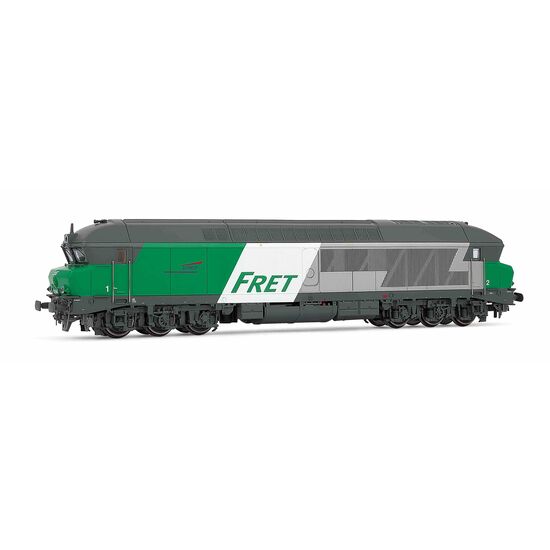 SNCF locomotive diesel CC 72067 FRET Ep.VI