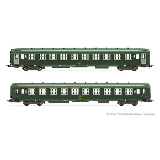 SNCF 2 voitures DEV AO A4c4B5c5 + B10c10 Ep IV